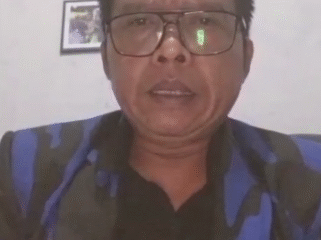 Ketua DPD Badak Banten Kabupaten Lebak, Emus Nanang, menegaskan Y datang ke rumah IH bukan membawa nama organisasi Baralak Nusantara, melainkan murni sebagai orang tua dari RU. (Foto: Dok. DPD Badak Banten/BantenPopuler.com)