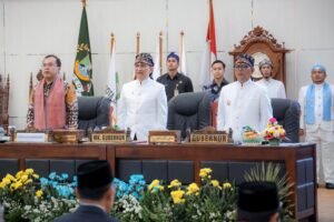 Sidang Paripurna Istimewa DPRD Provinsi Banten dalam rangka HUT ke-25, Sabtu (4/10/2025).
