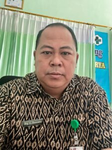 Foto dr. Crish Dewanto Kepala Puskesmas Ciomas