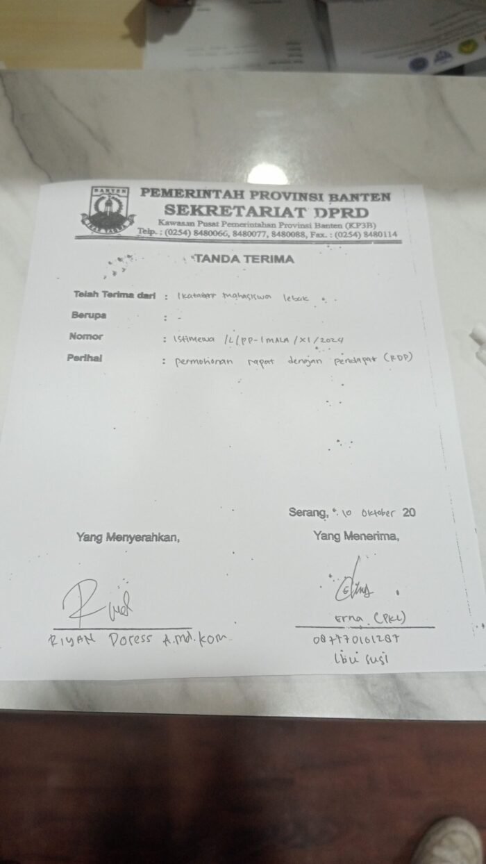 Aktivis lingkungan sekaligus Ketua II Pengurus Pusat IMALA Bidang Hubungan Masyarakat, Pemerintah, dan Perguruan Tinggi, Sapnudi, menjelaskan bahwa pengajuan RDP ke tingkat provinsi merupakan bentuk kesinambungan dari perjuangan IMALA dalam mendorong kebijakan tambang yang berpihak pada masyarakat dan lingkungan.