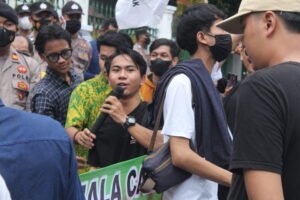 Aktivis Lebak, Sapnudi, yang juga Ketua II PP IMALA Bidang Hubungan Masyarakat, Pemerintah, dan Perguruan Tinggi
