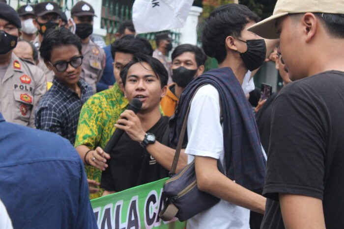 Aktivis Lebak, Sapnudi, yang juga Ketua II PP IMALA Bidang Hubungan Masyarakat, Pemerintah, dan Perguruan Tinggi