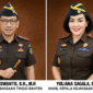 Kolase foto Dr. Siswanto, S.H., M.H., Kepala Kejaksaan Tinggi Banten dan Yuliana Sagala, S.H., M.H., Wakil Kepala Kejaksaan Tinggi Banten.