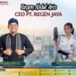 Regen Abdul Aris CEO PT Regen Jaya mendukung atlet karate sabuk hitam Kabupaten Lebak Nayla Yudistira Syahid sebagai sponsor resmi.