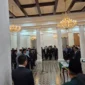 Gubernur Andra Soni melantik 23 pejabat eselon II Pemprov Banten di Gedung Negara Provinsi Banten, Kota Serang, Senin 3 November 2025.