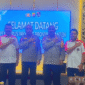 Kapolda Banten Irjen Pol Hengki, S.I.K., M.H. bersama jajaran Pengurus Daerah Institut Karate-Do Nasional (INKANAS) Provinsi Banten usai audiensi di Mapolda Banten, Selasa (04/11/2025). Pertemuan tersebut membahas penguatan sinergi pembinaan karate dan pembentukan kader bela negara di wilayah Banten. (Foto: Satbrimobdabantenen/Bantenpopuler.com)