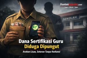 Di Balik Dana Sertifikasi Guru Lebak: Setoran Tanpa Kwitansi dan Tekanan Struktural