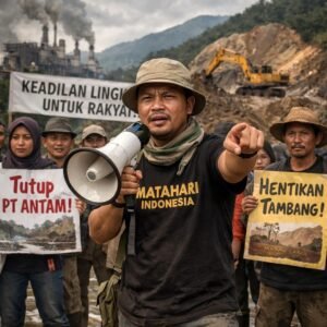 Aktivis Lingkungan Desak Evaluasi dan Penghentian Tambang PT Antam di Nanggung Bogor