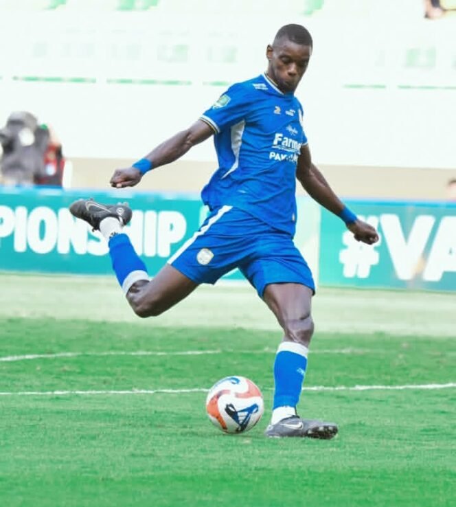 
					Adilson Silva, Player of the match pada pertandingan Pegadaian Championship antara Adhyaksa Fc Vs Garudayaksa Fc. Minggu, 4 Januari 2025