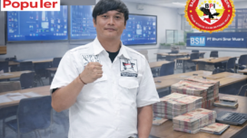 Ketua DPW BPI KPNPA RI Provinsi Banten bersama tim investigasi menyatakan sikap tegas terkait dugaan penyimpangan pengadaan Interactive Flat Panel Tahun Anggaran 2024 di Dinas Pendidikan Kota Tangerang. (Foto: Dok. Bantenpopuler.com)
