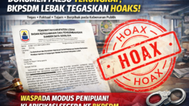 Surat mutasi ASN palsu yang mencatut nama BKPSDM Kabupaten Lebak. BKPSDM memastikan surat tersebut tidak sah dan meminta masyarakat waspada terhadap modus penipuan. (Gambar: Ilustrasi Hoaks/Bantenpopuler.com)