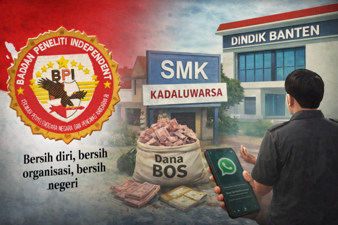 
					BPI KPNPA RI Provinsi Banten menyoroti dugaan lemahnya pengawasan Dinas Pendidikan Banten terhadap sekolah swasta yang izin operasionalnya kedaluwarsa namun diduga masih menerima Dana BOS. (Gambar: Ilustrasi/Bantenpopuler.com)