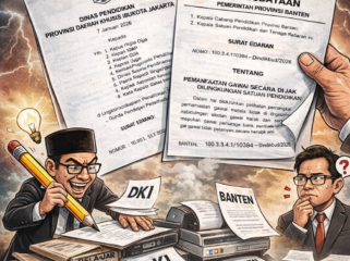 Penggunaan handphone di lingkungan sekolah yang menjadi sorotan kebijakan Dindikbud Banten. (Gambar:  Ilustrasi/Dok.Bantenpopuler.com)