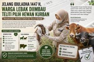 Warga Lebak Diimbau Teliti Pilih Hewan Kurban, Disnakeswan: Pastikan Sehat dan Sesuai Syariat
