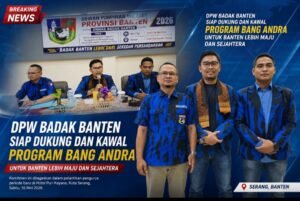 DPW Badak Banten Siap Kawal Program Bang Andra Pemprov Banten