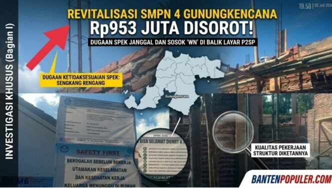 
					Aroma Swakelola Rasa Kontraktor: Proyek SMPN 4 Gunungkencana Rp953 Juta Disorot, Sosok ‘WN’ Diduga Jadi Pengendali Bayangan