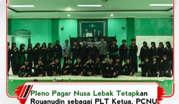 Pleno Pagar Nusa Lebak Tetapkan Royanudin sebagai PLT Ketua, PCNU Dorong Kaderisasi Pelatih Pesantren