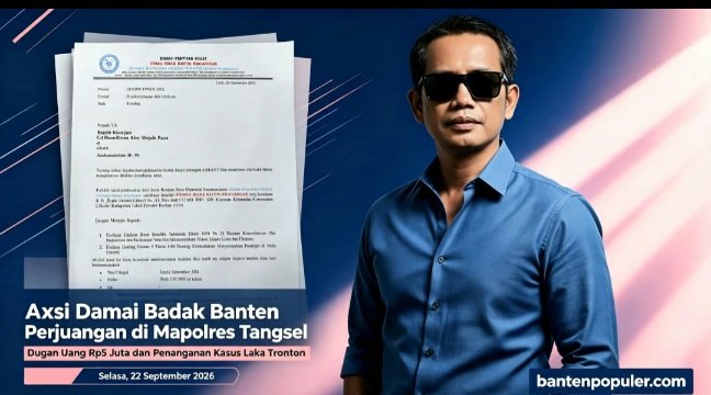 Aksi Damai Badak Banten Perjuangan di Mapolres Tangsel, Soroti Dugaan Uang Rp5 Juta dan Penanganan Kasus Laka Tronton