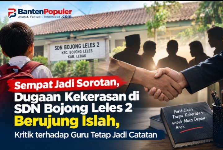 Dugaan Kekerasan di SDN Bojong Leles 2 Berakhir Damai, Para Pihak Sepakat Saling Memaafkan
