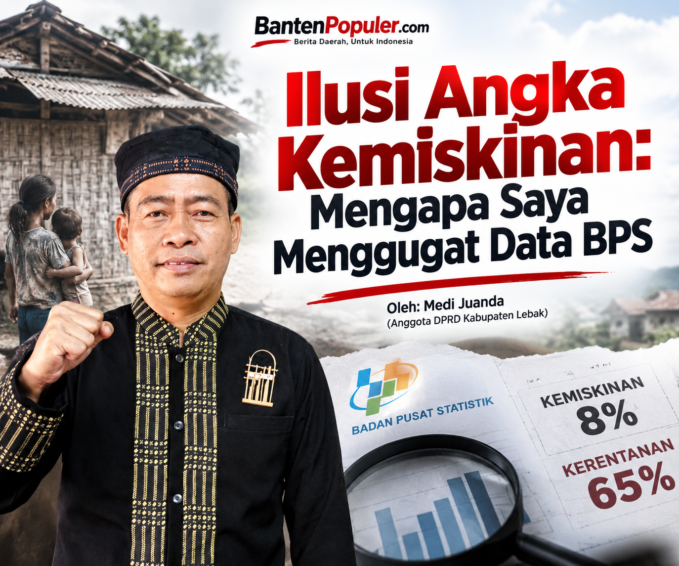 Ilusi Angka Kemiskinan: Mengapa Saya Menggugat Data BPS